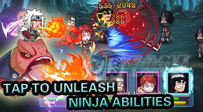 Ninjutsu War (Ninja Arena): Skills List for All Front, Middle and Rear Ninjas