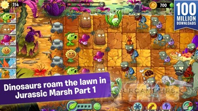 Plants vs. Zombies 2: Jurassic Marsh Quick Walkthrough and Strategy Guide